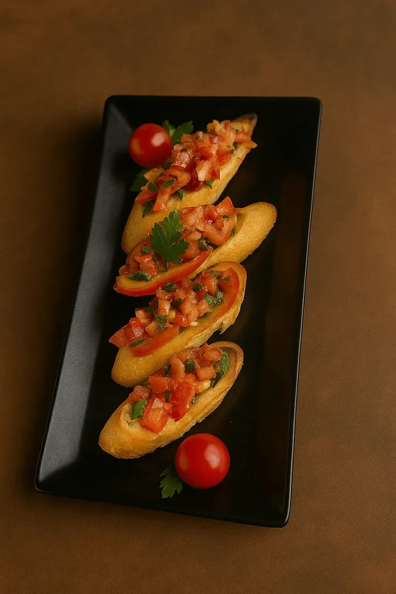 Bruschette cu Roșii