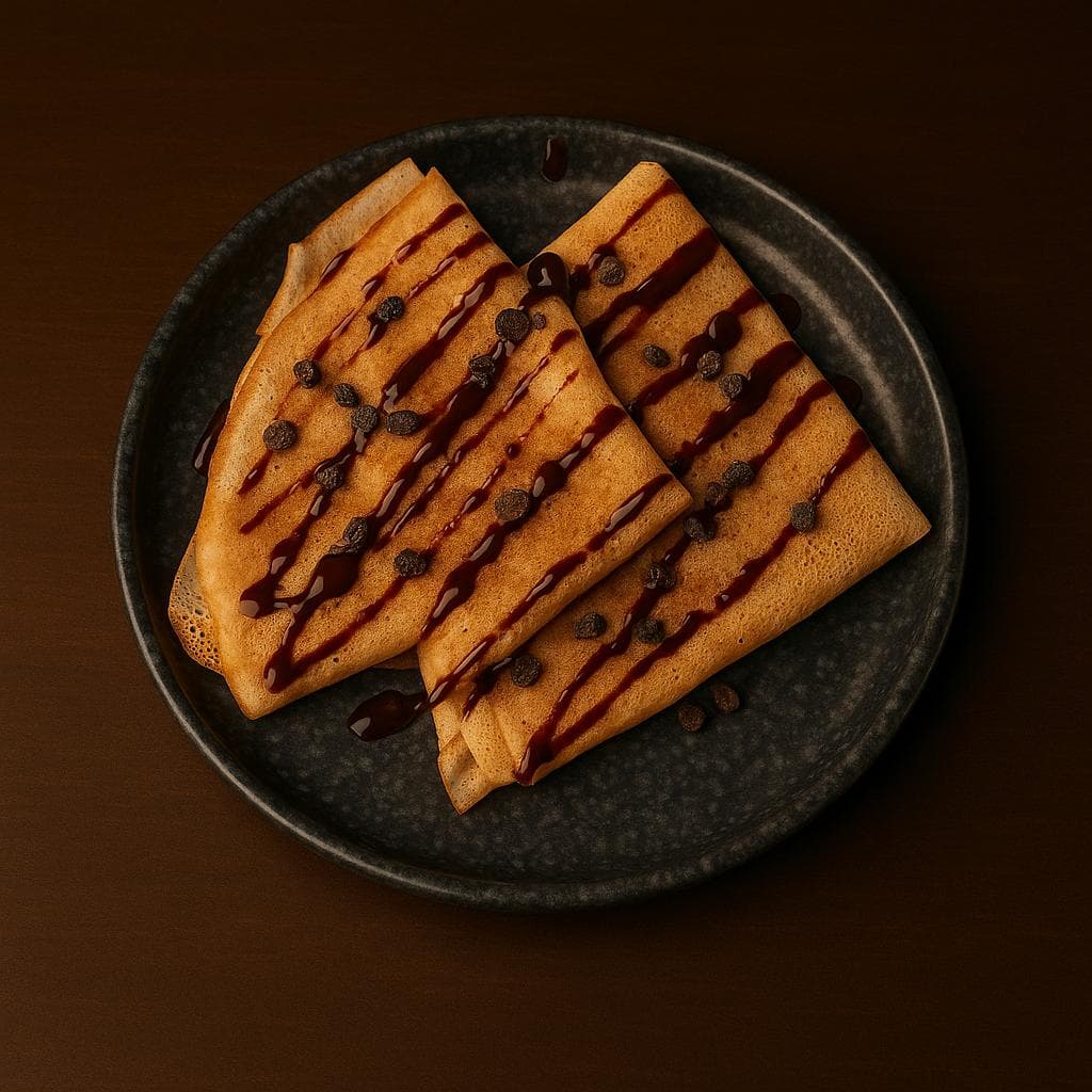 Clatite cu ciocolata